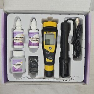 Digital Dissolved Water Oxygen Meter Portable Aquaculture Aquarium Pond Lake